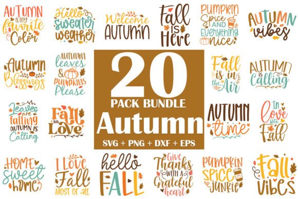 Autumn SVG Bundle: A Versatile Graphics Asset for Crafts