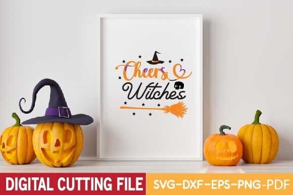 Cheers Witches Svg: A Versatile Graphics Asset for Crafts