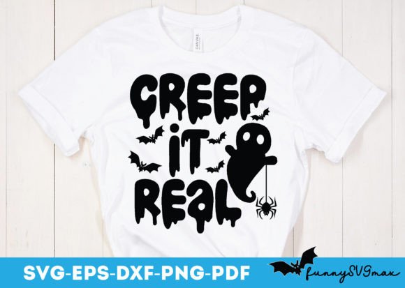 Creep It Real: A Spooky Yet Charming Halloween SVG