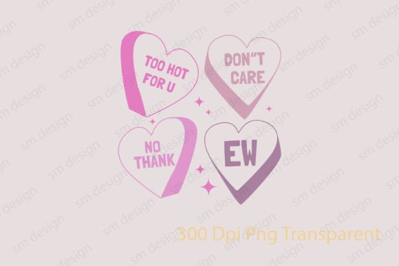 Girl Quote Heart Candy SVG PNG Design for Crafts and Graphics