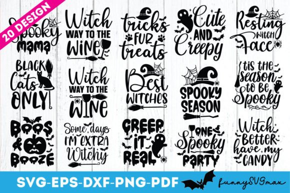 Halloween Bundle Svg: Perfect for Crafters & Graphics