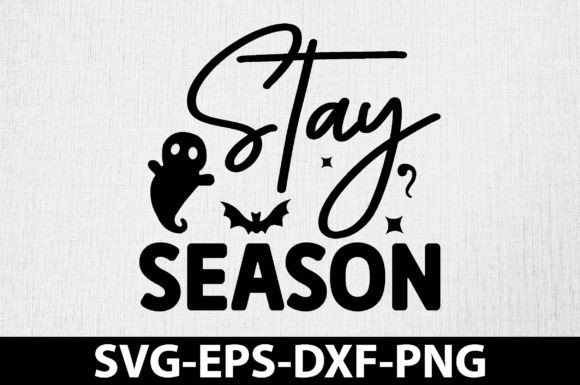 Halloween Crafting Delight: Stay Season Svg Design