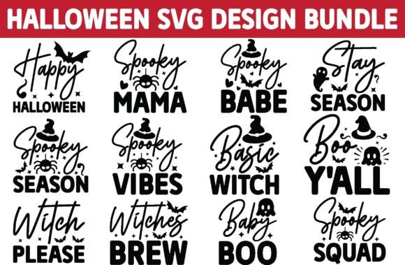 Halloween Svg Design Bundle: A Spooky Delight