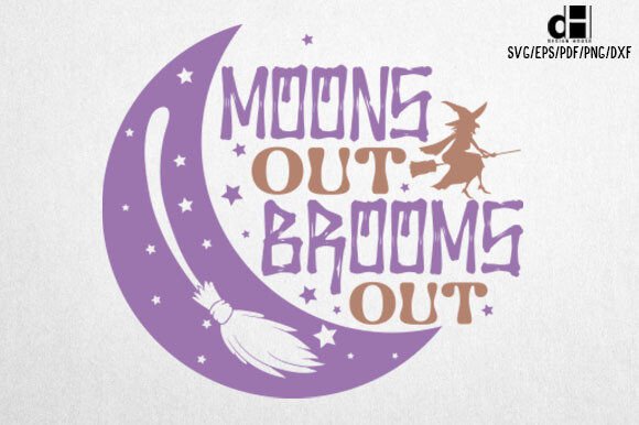 Halloween Witch SVG PNG Design for Creative Crafts